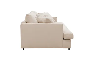 Rossita Lyx 3-sits Extra djup Soffa i Manchester - Beige - Products - Möbler - Soffa - 3 sits soffa