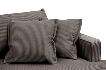 Rossita Lyx 3-sits Extra djup Soffa i Manchester - Brun - Products - Möbler - Soffa - 3 sits soffa
