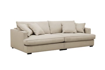 Rossita Lyx 3-sits Extra djup Soffa i Manchester - Kräm - Products - Möbler - Soffa - 3 sits soffa