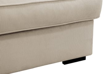 Rossita Lyx 3-sits Extra djup Soffa i Manchester - Kräm - Products - Möbler - Soffa - 3 sits soffa