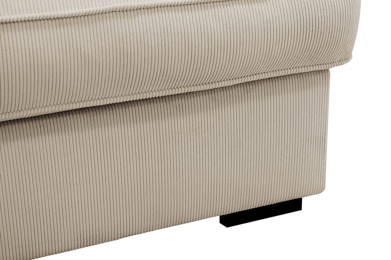 Rossita Lyx 3-sits Extra djup Soffa i Manchester - Kräm - Products - Möbler - Soffa - 3 sits soffa