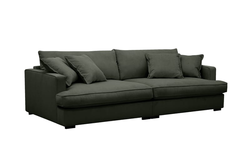 Rossita Lyx 3-sits Extra djup Soffa i Manchester - Mörkgrön - Products - Möbler - Soffa - 3 sits soffa