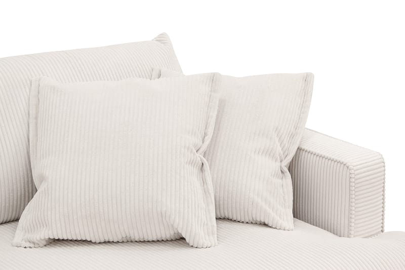 Rossita Lyx 3-sits Extra djup Soffa i Manchester - Naturvit - Products - Möbler - Soffa - 3 sits soffa