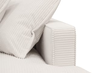 Rossita Lyx 3-sits Extra djup Soffa i Manchester - Naturvit - Products - Möbler - Soffa - 3 sits soffa