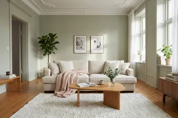 Rossita Lyx 3-sits Extra djup Soffa i Tyg - Beige - Products - Möbler - Soffa - 3 sits soffa
