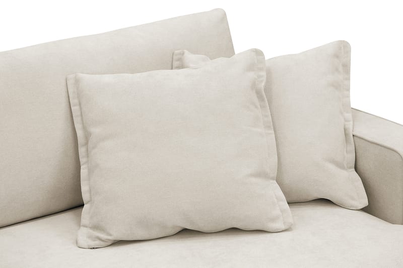Rossita Lyx 3-sits Extra djup Soffa i Tyg - Beige - Products - Möbler - Soffa - 3 sits soffa