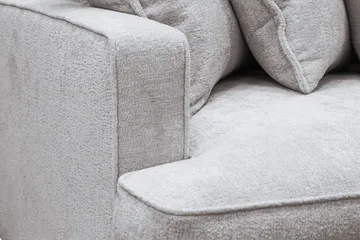 Rossita Lyx 4-sits Extra djup Soffa i Chenille - Grå / Brun - Products - Möbler - Soffa - 4 sits soffa