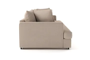 Rossita Lyx 4-sits Extra djup Soffa i Tyg - Beige - Products - Möbler - Soffa - 4 sits soffa