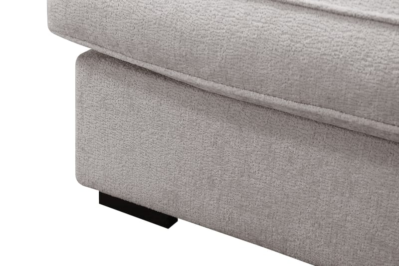 Rossita Lyx 5-sits Högervänd U-formad Extra djup Soffa med Divan och Schäslong i Chenille - Grå - Products - Möbler - Soffa - U-soffa