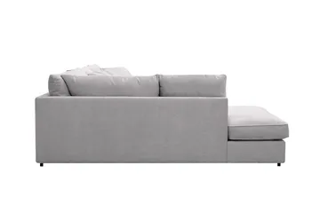 Rossita Lyx 5-sits Högervänd U-formad Extra djup Soffa med Divan och Schäslong i Chenille - Grå - Products - Möbler - Soffa - U-soffa