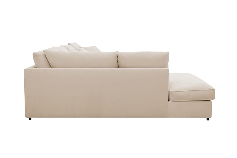 Rossita Lyx 5-sits Högervänd U-formad Extra djup Soffa med Divan och Schäslong i Manchester - Beige - Products - Möbler - Soffa - U-soffa