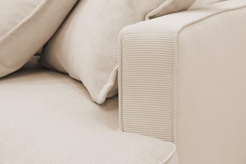 Rossita Lyx 5-sits Högervänd U-formad Extra djup Soffa med Divan och Schäslong i Manchester - Beige - Products - Möbler - Soffa - U-soffa