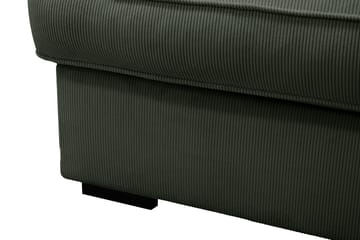 Rossita Lyx 5-sits Högervänd U-formad Extra djup Soffa med Divan och Schäslong i Manchester - Mörkgrön - Products - Möbler - Soffa - U-soffa