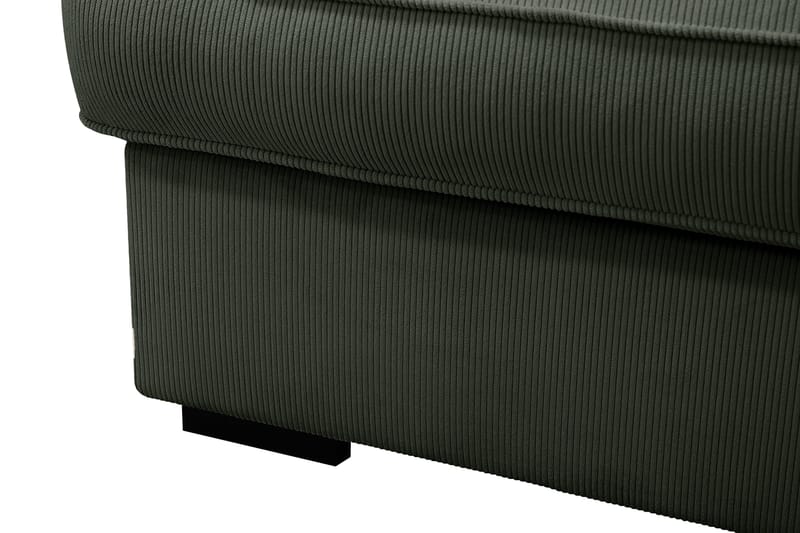 Rossita Lyx 5-sits Högervänd U-formad Extra djup Soffa med Divan och Schäslong i Manchester - Mörkgrön - Products - Möbler - Soffa - U-soffa