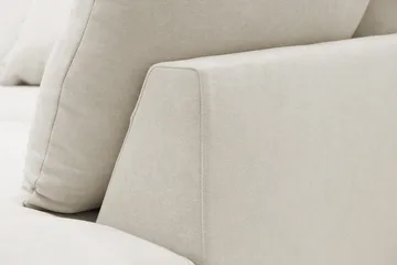Rossita Lyx 5-sits Högervänd U-formad Extra djup Soffa med Divan och Schäslong i Tyg - Beige - Products - Möbler - Soffa - U-soffa