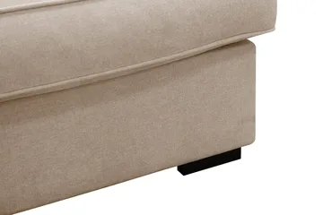 Rossita Lyx 5-sits Högervänd U-formad Extra djup Soffa med Divan och Schäslong i Tyg - Ljusbrun - Products - Möbler - Soffa - U-soffa