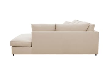 Rossita Lyx 5-sits Vänstervänd U-formad Extra djup Soffa med Divan och Schäslong i Manchester - Beige - Products - Möbler - Soffa - U-soffa