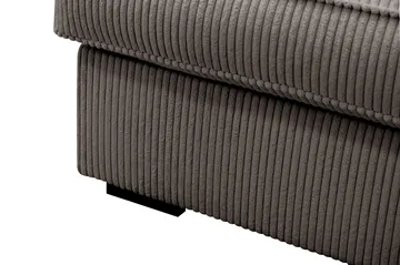 Rossita Lyx 5-sits Vänstervänd U-formad Extra djup Soffa med Divan och Schäslong i Manchester - Brun - Products - Möbler - Soffa - U-soffa