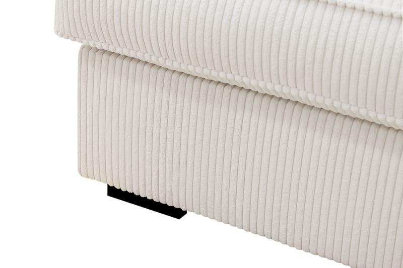 Rossita Lyx 5-sits Vänstervänd U-formad Extra djup Soffa med Divan och Schäslong i Manchester - Naturvit - Products - Möbler - Soffa - U-soffa