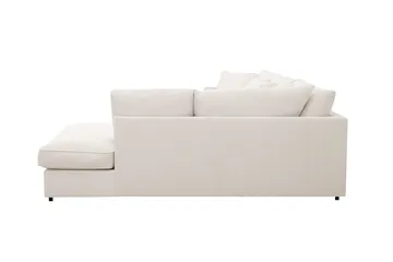 Rossita Lyx 5-sits Vänstervänd U-formad Extra djup Soffa med Divan och Schäslong i Manchester - Naturvit - Products - Möbler - Soffa - U-soffa