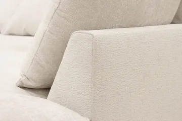 Rossita Lyx 6-sits Högervänd U-formad Extra djup Soffa med Divan och Schäslong i Chenille - Beige - Products - Möbler - Soffa - U-soffa