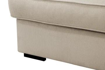 Rossita Lyx 6-sits Högervänd U-formad Extra djup Soffa med Divan och Schäslong i Manchester - Kräm - Products - Möbler - Soffa - U-soffa