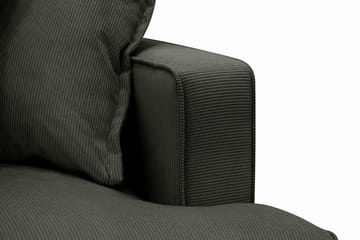 Rossita Lyx 6-sits Högervänd U-formad Extra djup Soffa med Divan och Schäslong i Manchester - Mörkgrön - Products - Möbler - Soffa - U-soffa