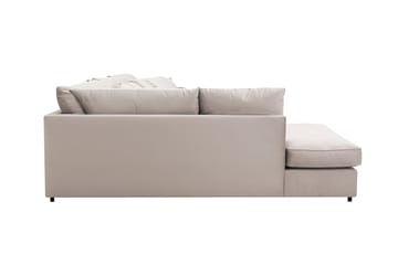 Rossita Lyx 6-sits Högervänd U-formad Extra djup Soffa med Divan och Schäslong i Sammet - Beige - Products - Möbler - Soffa - Sammetssoffa