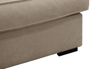 Rossita Lyx 6-sits Högervänd U-formad Extra djup Soffa med Divan och Schäslong i Tyg - Brun - Products - Möbler - Soffa - U-soffa