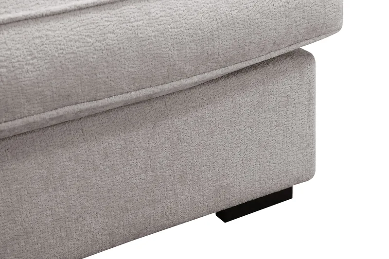 Rossita Lyx 6-sits Vänstervänd U-formad Extra djup Soffa med Divan och Schäslong i Chenille - Grå - Products - Möbler - Soffa - U-soffa