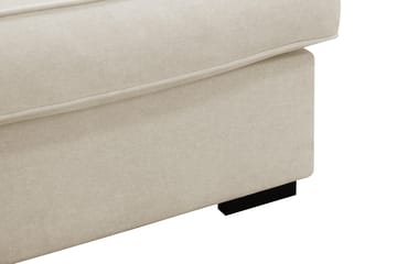 Rossita Lyx 6-sits Vänstervänd U-formad Extra djup Soffa med Divan och Schäslong i Tyg - Beige - Products - Möbler - Soffa - U-soffa