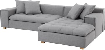 Sake Soffa grå divansoffa 251 cm - Grå - Products - Möbler - Soffa - Divansoffa & schäslongsoffa