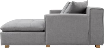 Sake Soffa grå divansoffa 251 cm - Grå - Products - Möbler - Soffa - Divansoffa & schäslongsoffa