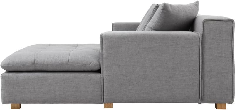 Sake Soffa grå divansoffa 251 cm - Grå - Products - Möbler - Soffa - Divansoffa & schäslongsoffa