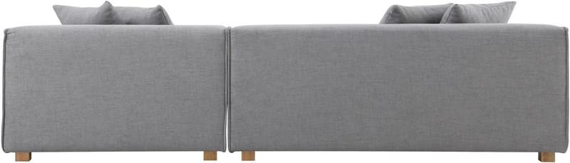 Sake Soffa grå divansoffa 251 cm - Grå - Products - Möbler - Soffa - Divansoffa & schäslongsoffa