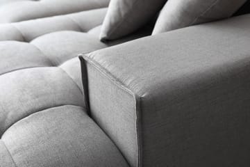 Sake Soffa grå divansoffa 251 cm - Grå - Products - Möbler - Soffa - Divansoffa & schäslongsoffa