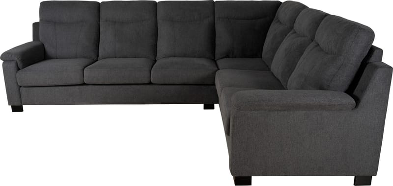 Salem hörnsoffa i mörkgrått tyg - Mörkgrå - Products - Möbler - Soffa - Hörnsoffa