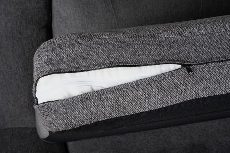 Salem hörnsoffa i mörkgrått tyg - Mörkgrå - Products - Möbler - Soffa - Hörnsoffa