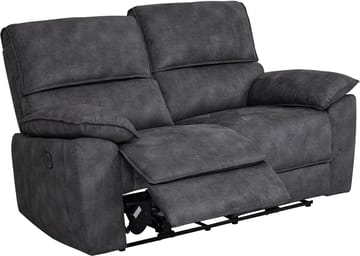 Soffa 2-sits elektrisk ställbar recliner - Grå - Grå - Products - Möbler - Soffa - Biosoffa & reclinersoffa