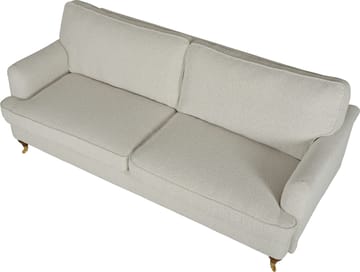 Soffa 210 cm bred Howard Watford Deluxe i bouclé - Vit - Products - Möbler - Soffa - Howardsoffa