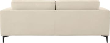 Soffa 3-sits beige - Aspen - Beige - Products - Möbler - Soffa - Sammetssoffa