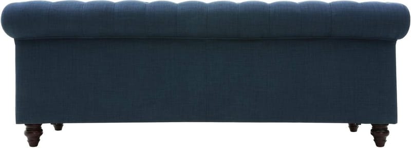 Soffa 3-sits chesterfieldsoffa blå - Herron - Blå - Products - Möbler - Soffa - Chesterfield soffa