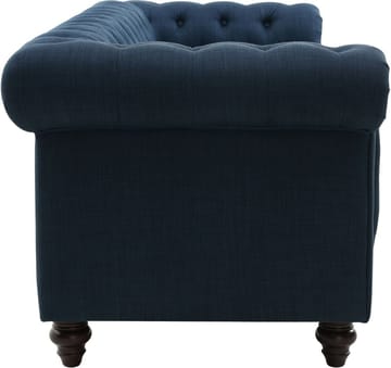 Soffa 3-sits chesterfieldsoffa blå - Herron - Blå - Products - Möbler - Soffa - Chesterfield soffa