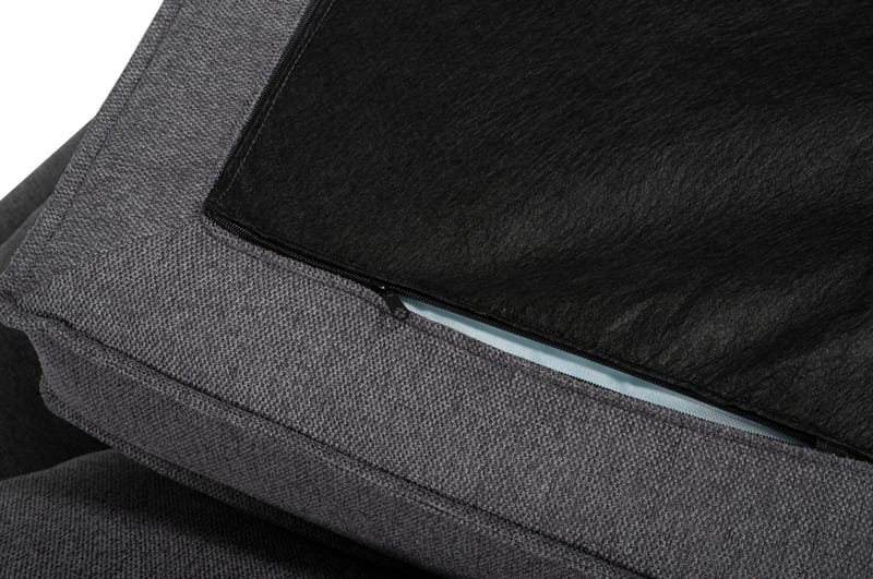 Soffa 4-sits 270 cm antracit tyg - Brandy - Antracit - Products - Möbler - Soffa - Sammetssoffa