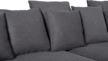 Soffa 4-sits 270 cm antracit tyg - Brandy - Antracit - Products - Möbler - Soffa - Sammetssoffa