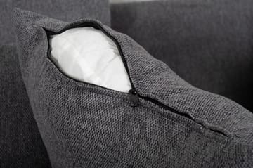 Soffa 4-sits 270 cm antracit tyg - Brandy - Antracit - Products - Möbler - Soffa - Sammetssoffa