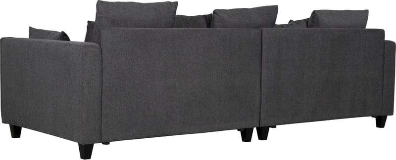 Soffa 4-sits 270 cm antracit tyg - Brandy - Antracit - Products - Möbler - Soffa - Sammetssoffa