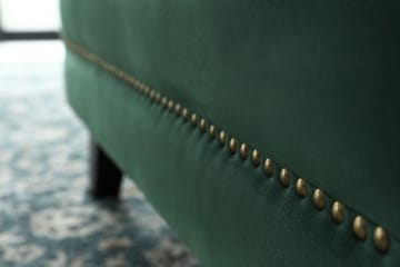 Soffa med divan grön sammet - Bellas - Grön - Products - Möbler - Soffa - Sammetssoffa