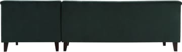 Soffa med divan grön sammet - Bellas - Grön - Products - Möbler - Soffa - Sammetssoffa