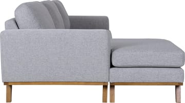 Soffa med vändbar divan grå 283 cm - Grå - Products - Möbler - Soffa - Divansoffa & schäslongsoffa